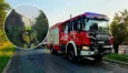 Groźny pożar pustostanu na ul. Żeromskiego. Poddasze stanęło w ogniu