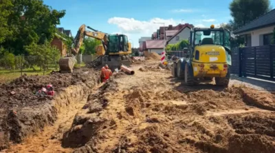 Uwaga na utrudnienia. Rozpoczyna się remont ulicy Stapińskiego na osiedlu Lucień