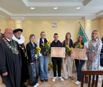 Uroczyste wyzwoliny czeladnicze w Sycowie