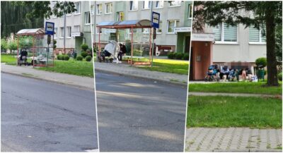 Koczowisko pod oknami i strach na przystanku. Mieszkańcy Wojska Polskiego alarmują: Boimy się o dzieci