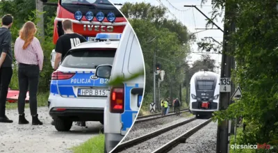 Dramat na torach w Oleśnicy. Prokurator: Sprawa jest zbyt delikatna, musimy to uszanować