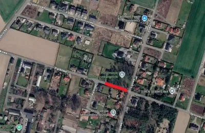 Utrudnienia w Nieciszowie. Fragment ul. Parkowej czasowo zamknięty