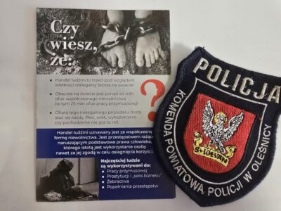 Oleśnicka policja ostrzega przed współczesnym niewolnictwem