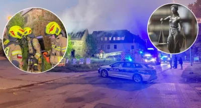 Śmierć bezdomnego w płomieniach. Trzej młodzi mężczyźni na ławie oskarżonych