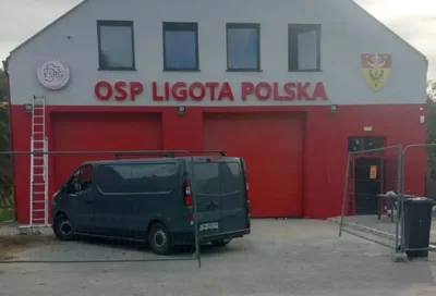 Finał modernizacji remizy OSP w Ligocie Polskiej. Strażacy zyskają nowoczesną bazę