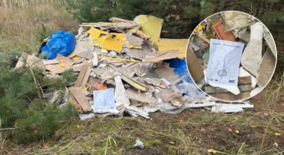 Dzikie wysypisko pod Dziadową Kłodą namierzone. Sprawca przyłapany, odpady znikną z lasu