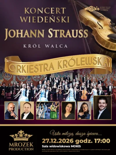 Wiedeński szyk i czar operetki w MOKiS. Zapraszamy na „Johann Strauss Gala”