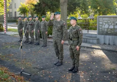 Rezerwiści zameldowali się w jednostce. Rozpoczęły się ćwiczenia w 2. Oleśnickiej Kompanii Regulacji Ruchu