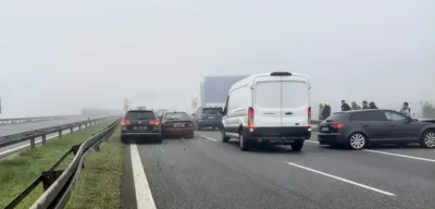 Seria kolizji na S8 pod Wrocławiem. Kilkanaście rozbitych aut, utrudnienia w stronę A4